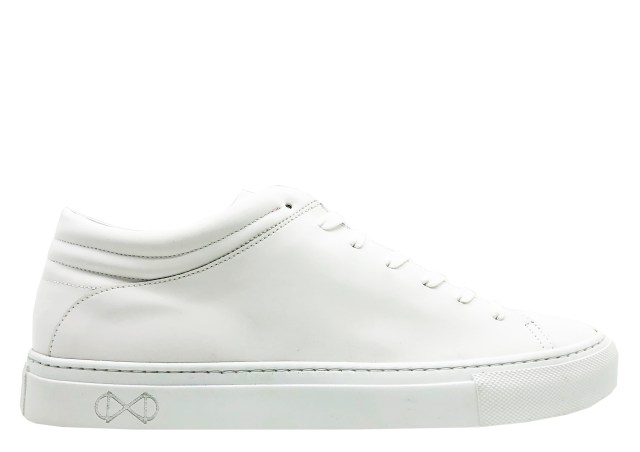 nat-2 Sleek Low vegan white reflective