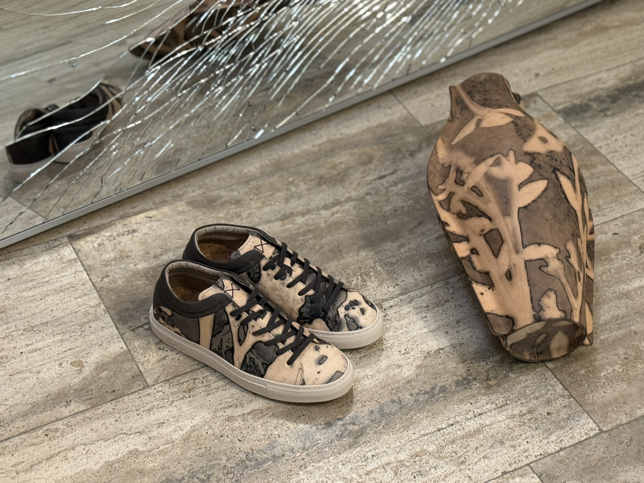 nat-2™ Rusted Flower Leather Line | nat-2™ | high end sneakers